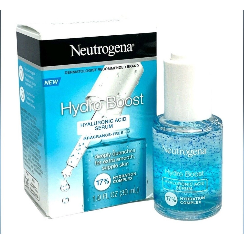 Neutrogena Hydro Boost Hyaluronic Acid Serum Deep Hydration Moisturizer Boost